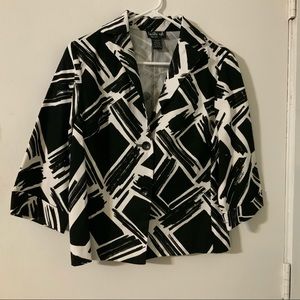 Black & White IVY CHIC blazer M